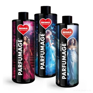 Rodinné balení PARFUMAGE | Parfém na praní | PRINCESS & LILA FASHION & ANGELIA | 500 ml × 3