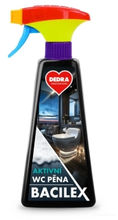WC pěna na mísu, sedátko & okolí toalety | BACILEX®
